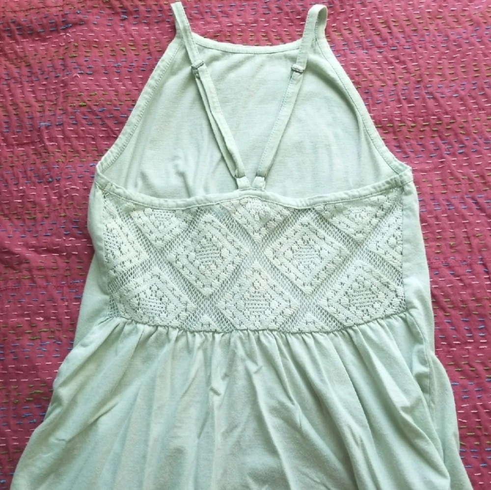 Roxy lace back top